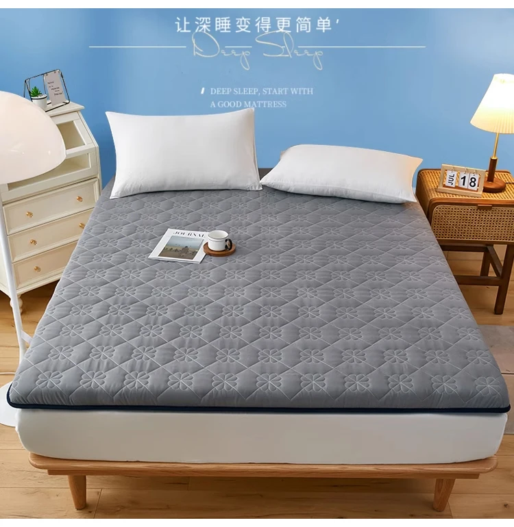 Description Picture 2 of itemSponge mattress elastic cushion household foldable comfortable Single Double tatami sleeping pad four season soft cushion mat