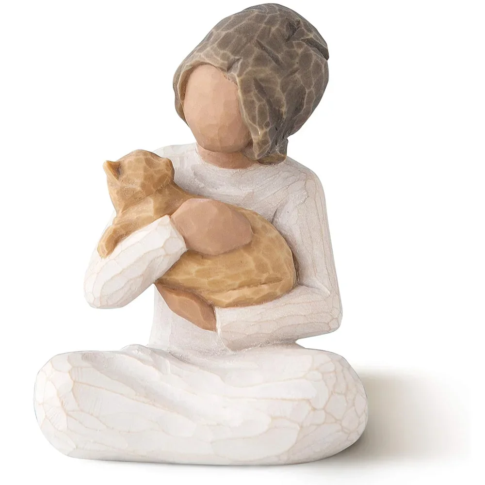 Resin crafts Catwoman Home sculpture art Living Room table decoration Room decoration Holiday Gifts home decor items
