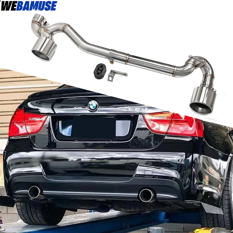 For BMW 3 Series 320i 325i 330i E90 E92 Exhaust MT Bumper Dual