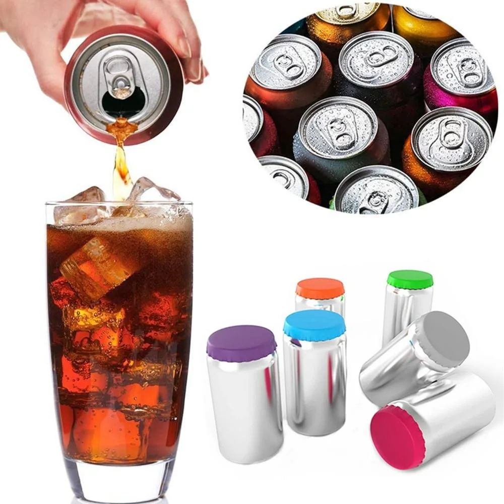 

Leak-proof Reusable Sealing Bottle Cap Sealing Lid Soda Lid Beverage Can Lids Drink Can Lid Cola Cap Beverage Can Covers