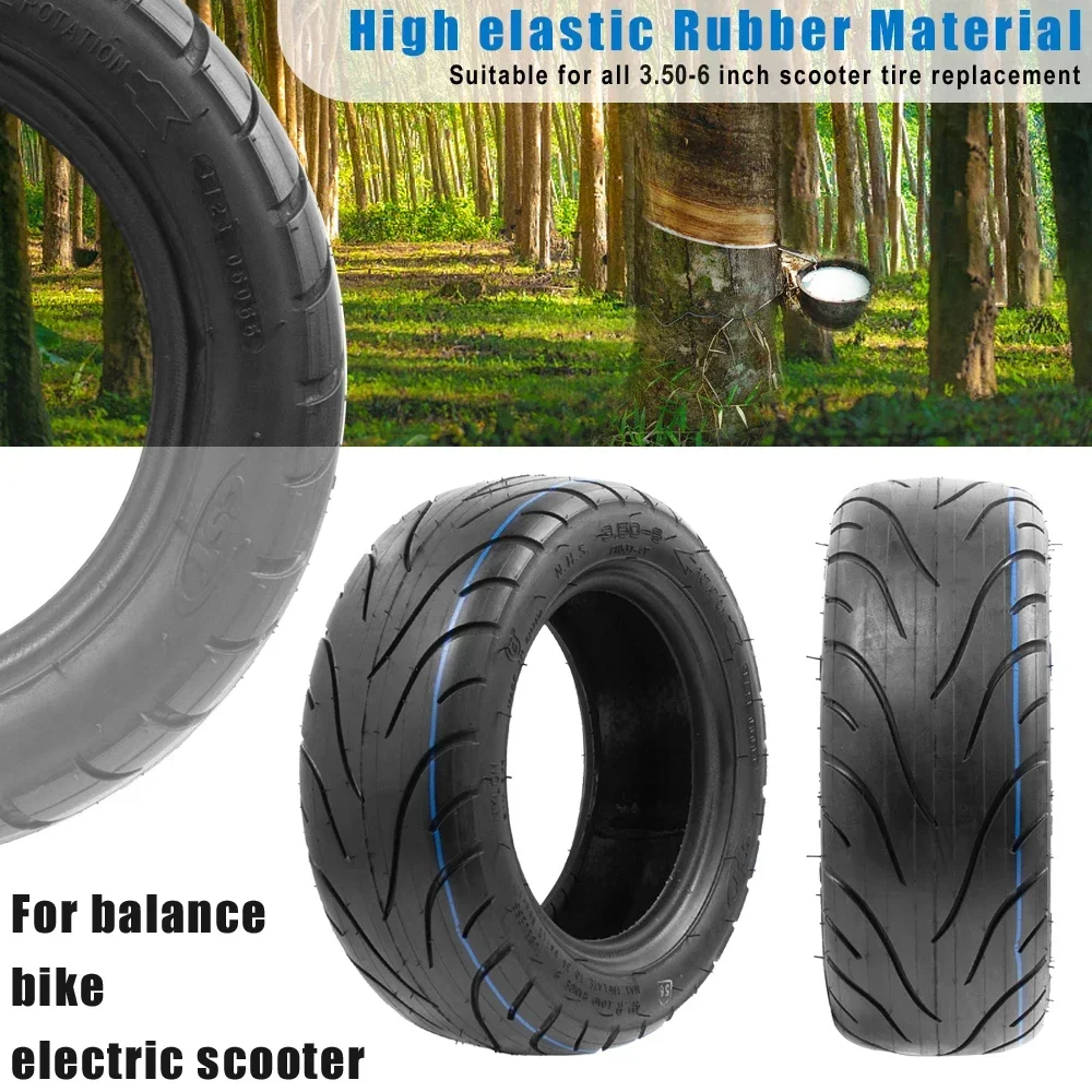 CST 10X3,50-6 Tubeless Vakuum Reifen 10 zoll Anti-Rutsch Verschleiß-Beständig Elektrische Roller Rad Reifen Elektrische Roller Zubehör – Detail 4