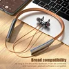 Fone Bluetooth Earphones Wireless Headphones Magnetic Sport Neckband Neck-hanging TWS Earbuds Wireless Blutooth Headset with Mic 4