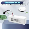 New 12800mAh 14.4V Lithium-Ion Replacement Battery for Xiaomi Sweeping Robot P1904 4S1P MM 1