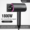 Hot Selling Foldable Hair Dryer 1800W Powerful Quick Dry Constant Temperature Negative Ion 220V Or 110V Hair Dryer 1