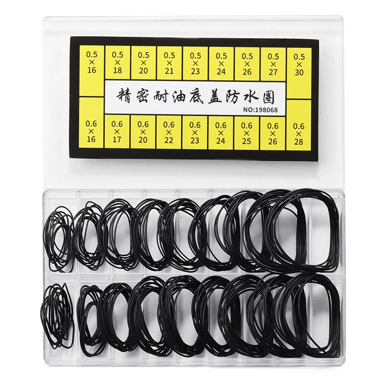 ساعة طوقا الشحوم 0.5 مللي متر 0.6 مللي متر O-حلقة...