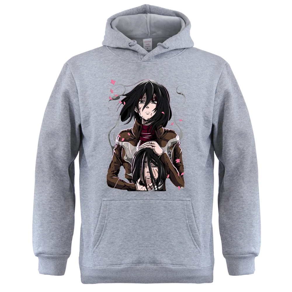

Attack On Titan Mens Hoodies Hot Japan Anime Sweatshirts Graphic Eran Yager Head Hoody Casual Fitness Clothes Fabrics Sportswear