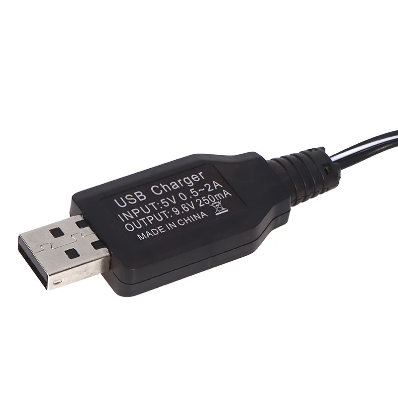 3,6–9,6 V 250 mA NiMh/NiCd-Batterie USB-Ladekabel SM 2P Vorwärtsstecker Fernbedienung Auto USB-Ladegerät Elektrisches Spielzeug ~ – Detail 7