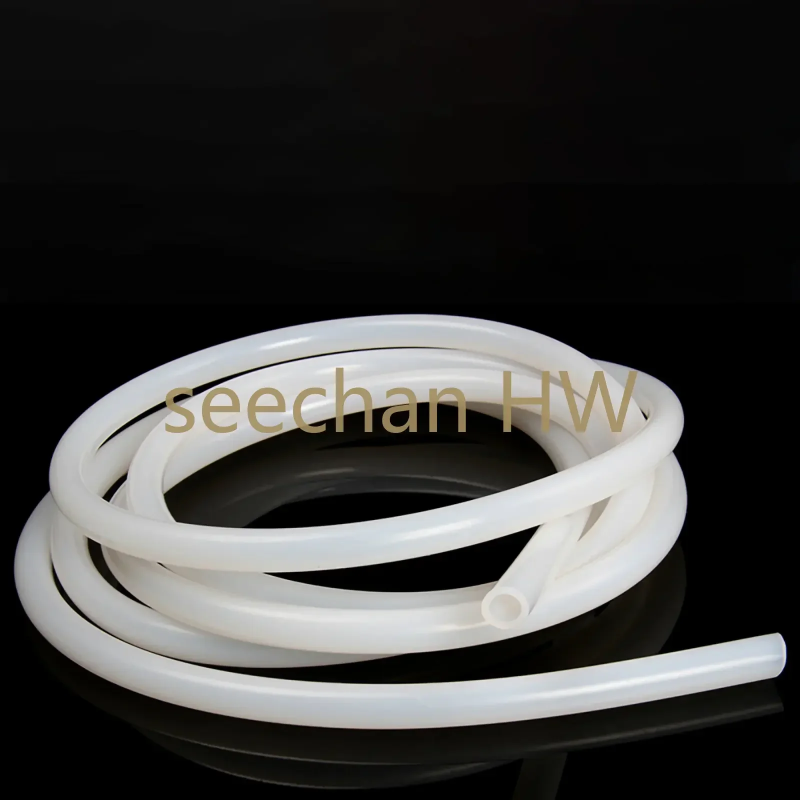 1Meter Industrial Grade High Temp Resistant Silicone Rubber Hose Capillary Pipe Tube Inner Dia 1-40mm silicone tube rubber tubing rubber tube rubber hose