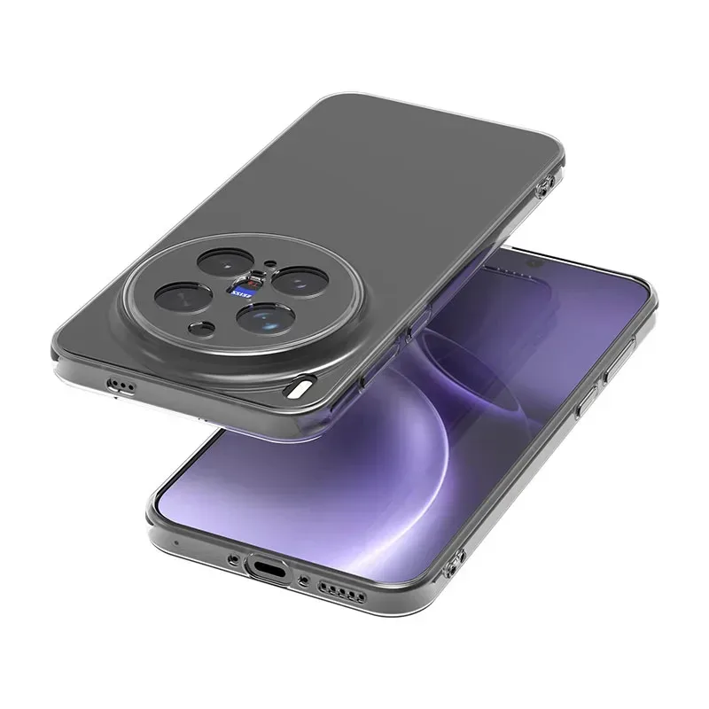 Slim Soft TPU Clear Transparent Phone Case - Simple Design Back Cover s Carcase