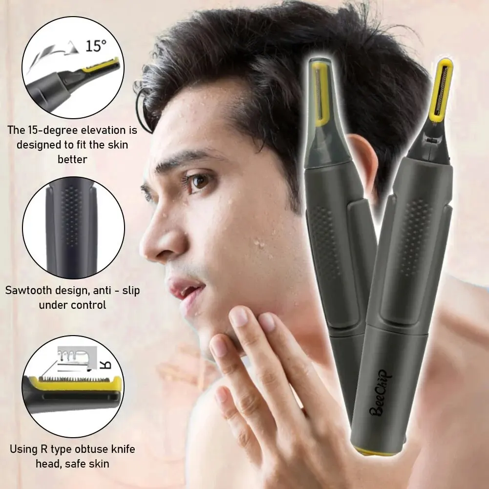 Mini electric shaver for trimming hair
