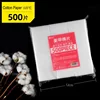100/500/1000PCS Nail Polish Remover Cotton Lint-Free Wipes Cleaner Paper Pad Manicure Gel Polish Soak Off Remove Cotton Pads 2