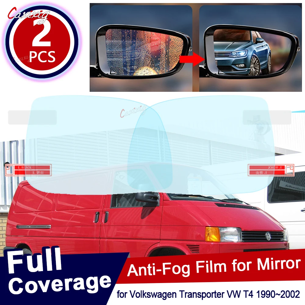for Volkswagen Transporter VW T4 1990~2002 Full Cover Fog Film Rearview ...