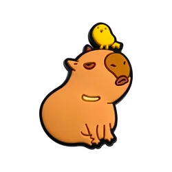 Adorable Capybara Shoe Charms for Fun Footwear Decoration (5)