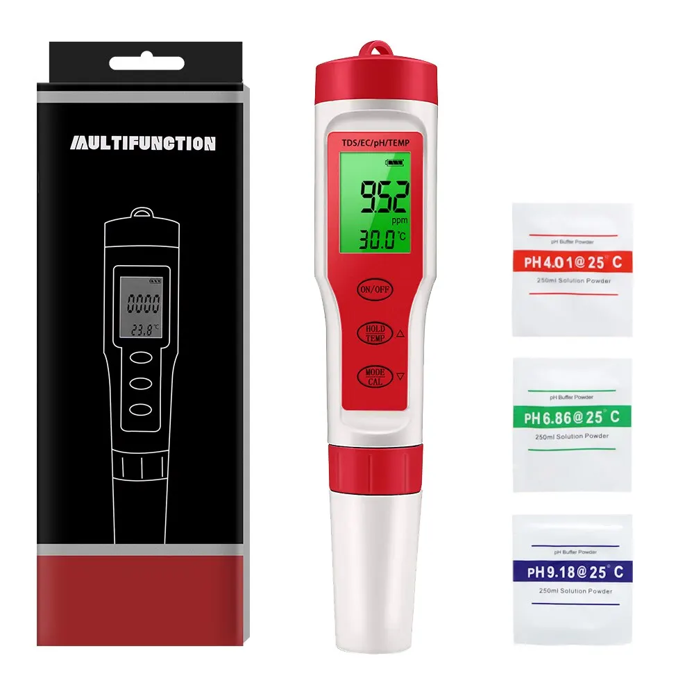PH TDS EC µ 跮    ׽,  ļ , 4 in 1
