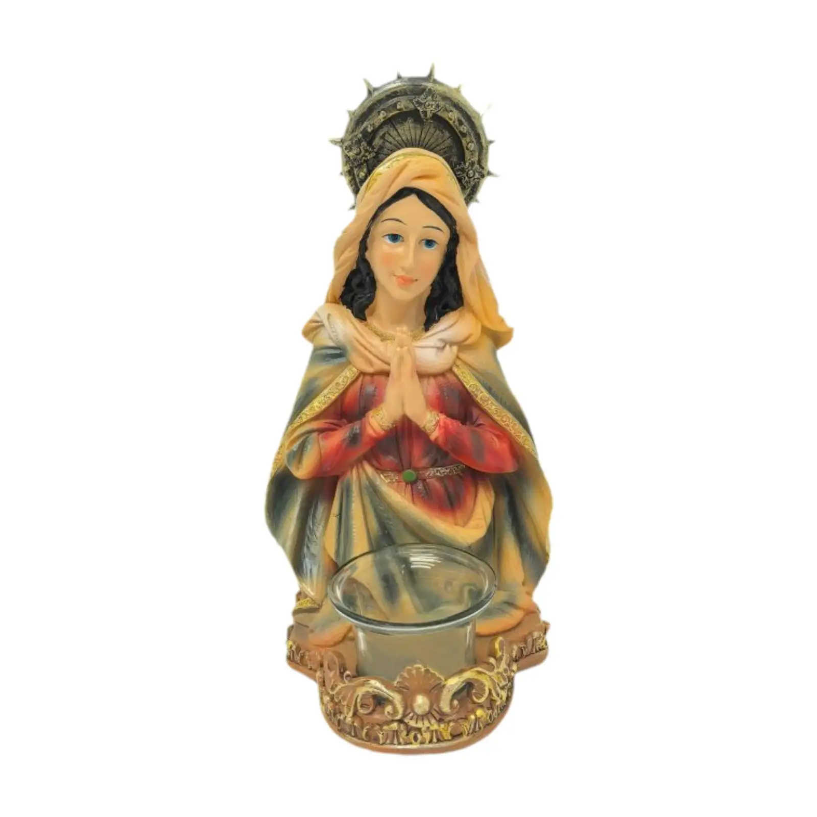 Virgin Mary Statue Christmas Decor Collection for Living Room Office Bedroom
