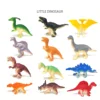 Jurassic World 8/12PCS Dinosaur Figure Set Tyrannosaurus Rex Simulation Soft Rubber Toys for Children Small Packaged Gift Idea 6