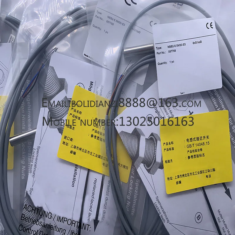 

New proximity switch sensor NBB2-6GM30-E0 NBB2-6,5M30-E0 NBB2-6,5M30-E2 In stock