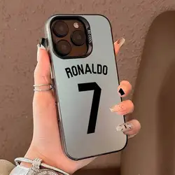 CR7 Goal Celebration Frosted Acrylic Phone Case for Redmi Turbo 5 (1)