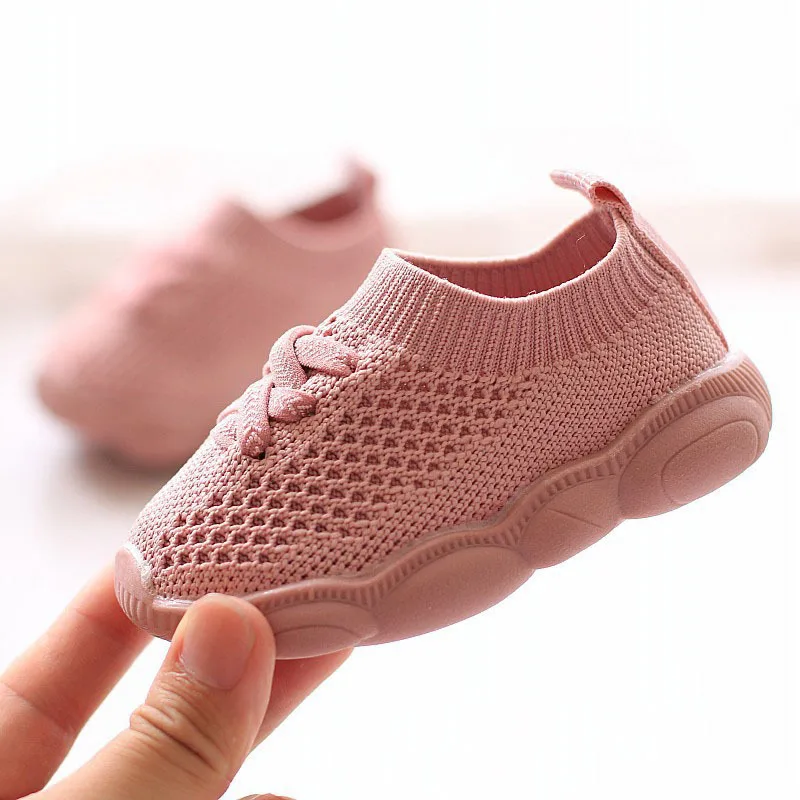 

Kid Baby First Walkers Shoes 2021 Spring Infant Toddler Shoes Girls Boy Casual Mesh Shoes Soft Bottom Comfortable Non-slip Shoes