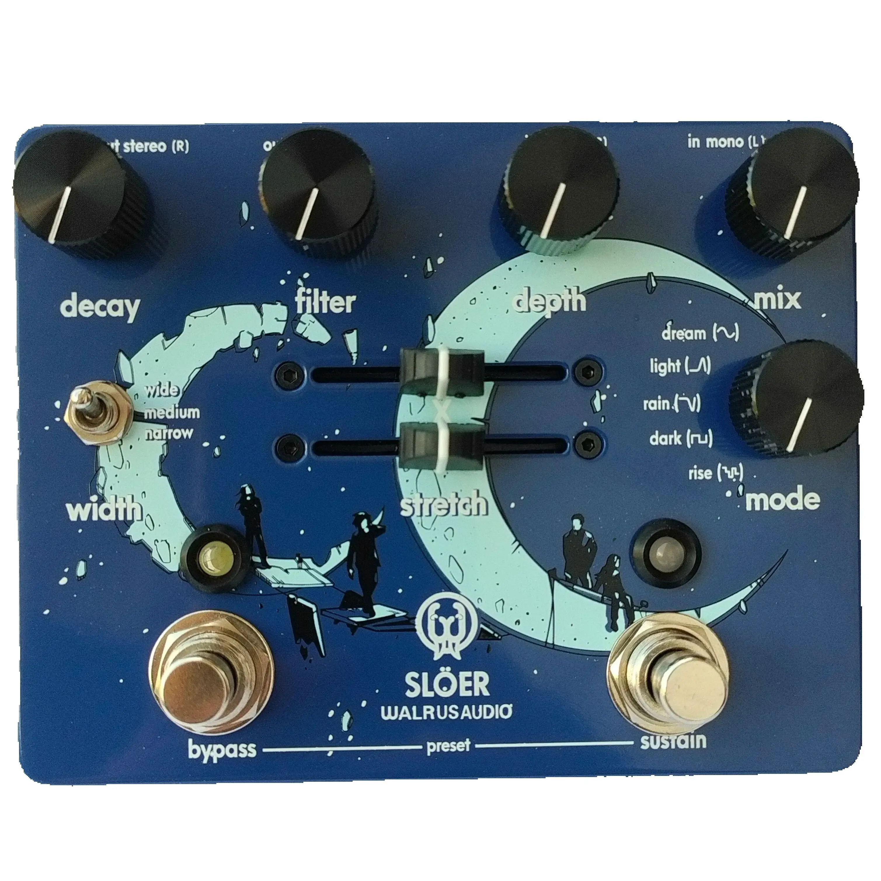 Walrus Audio Slo/ギターエフェクター Walrus Audio SLO ギターエフェクターリバーブ