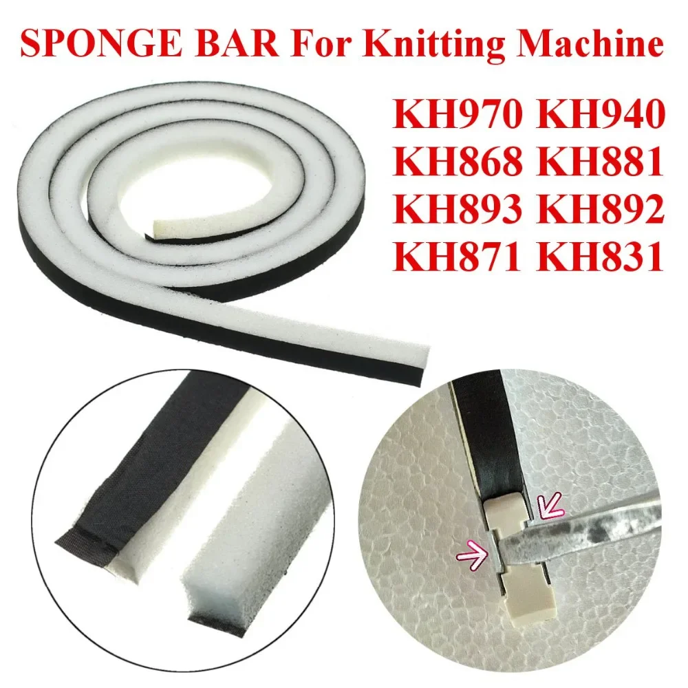 Barra Spugna Da 100 Cm Per Macchina Per Maglieria Brother - Ricambio Per KH970, KH940, KH868, KH881, KH893, KH892, KH871, KH831