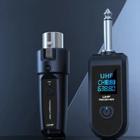 Système de microphone sans fil, microphones rechargeables, adaptateur micro sans fil pour microphone dynamique 2