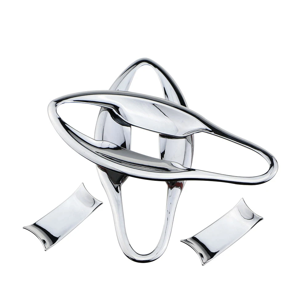 Chrome Front Door Bowl Cover Protector Trim