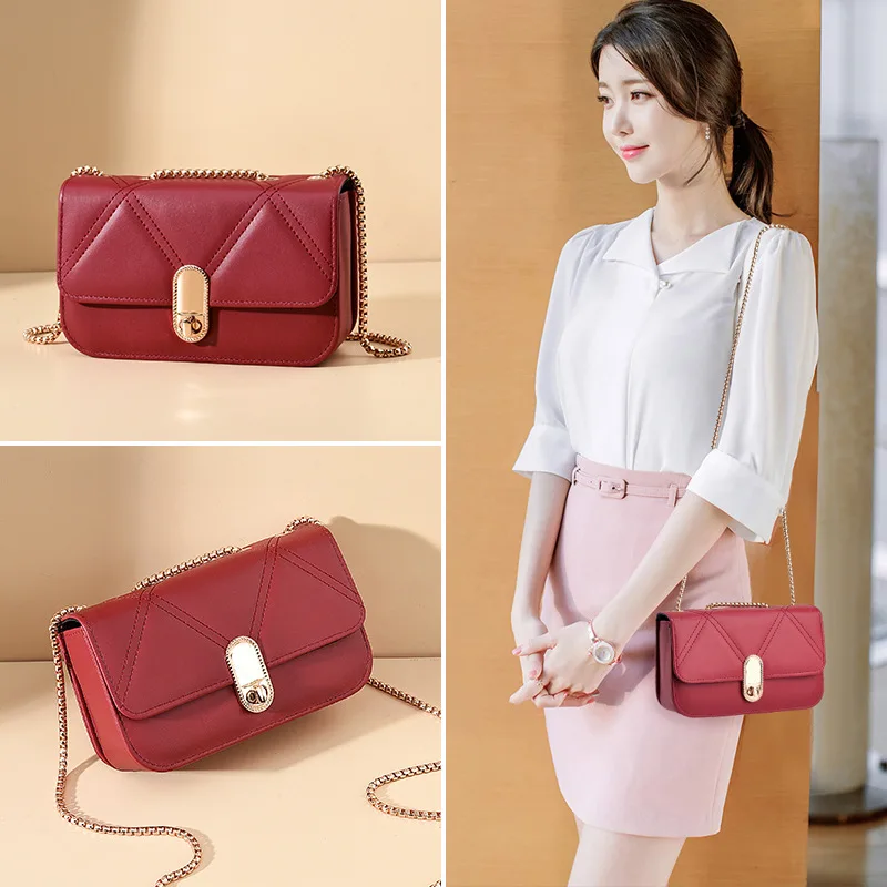 

Women's New Fashion Advanced Versatile Shoulder Bag Small Fragrant Chain Crossbody Bag