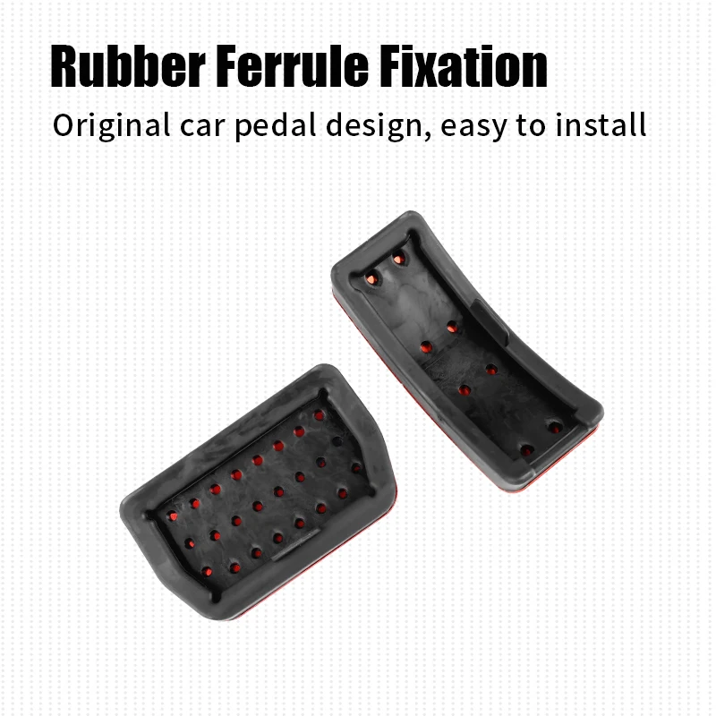 For Geely Monjaro Manjaro Car Pedal Pad Non-Slip Stainless Steel Pedalboard Aluminium Alloy Rubber Brake Cover