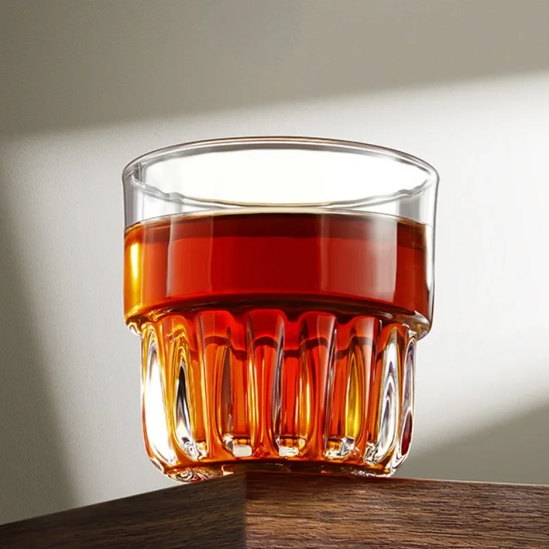 أكواب كريستال شفافة زجاجية للبيع بالجملة حليب وعصي...