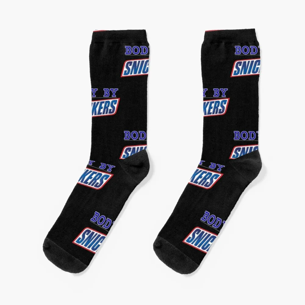 BODY BY SNICKERS Socks anime christmas gift christmas gifts luxe Socks Girl Men's