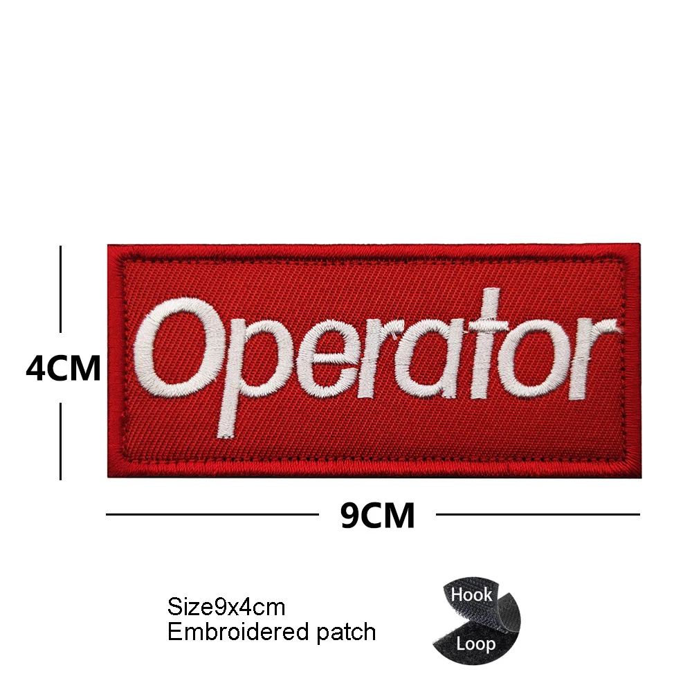 Personalized Alphabet Embroidery Patch - Fun Outdoor Bag Badge with Hook and Loop Attachment