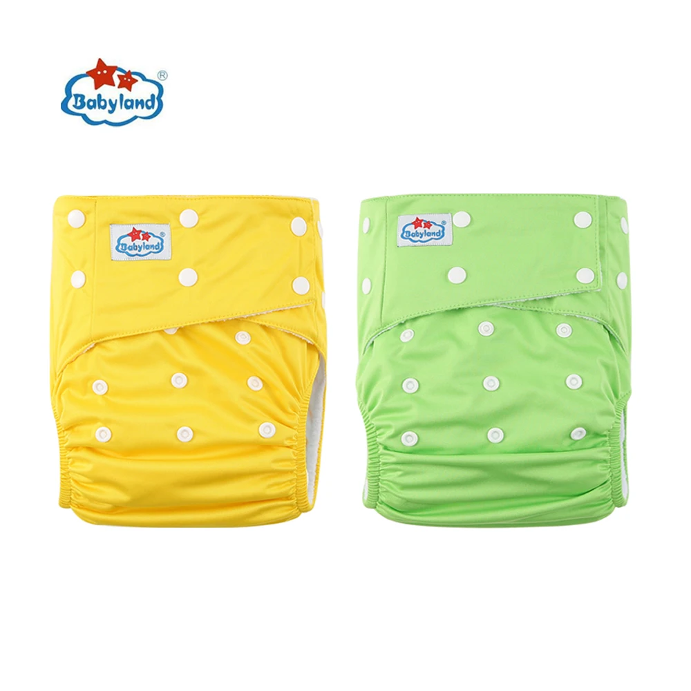 [Babyland] You Pick Prints 2Pcs/Set Young Adult Diapers ECO-Friendly Teenager Nappy Washable Reusable For 6-13 years Girl Boys