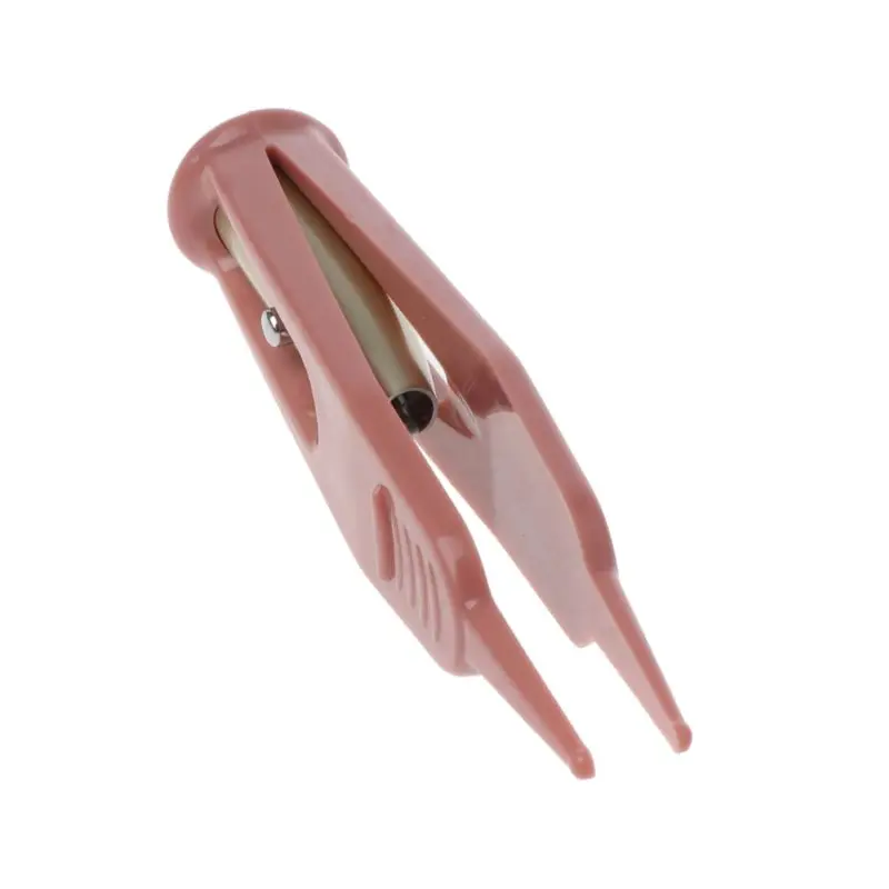 Eyebrow Tweezer Plastic Tweezers Nasal Tweezer Nose Cleaning Tweezers Cleaning Tweezers Clean Tweezer Baby Flashlight Dig Booger Clip Infants Clean Ear Nose Navel Visible Safety Tweezers Safe Forceps Cleaning
