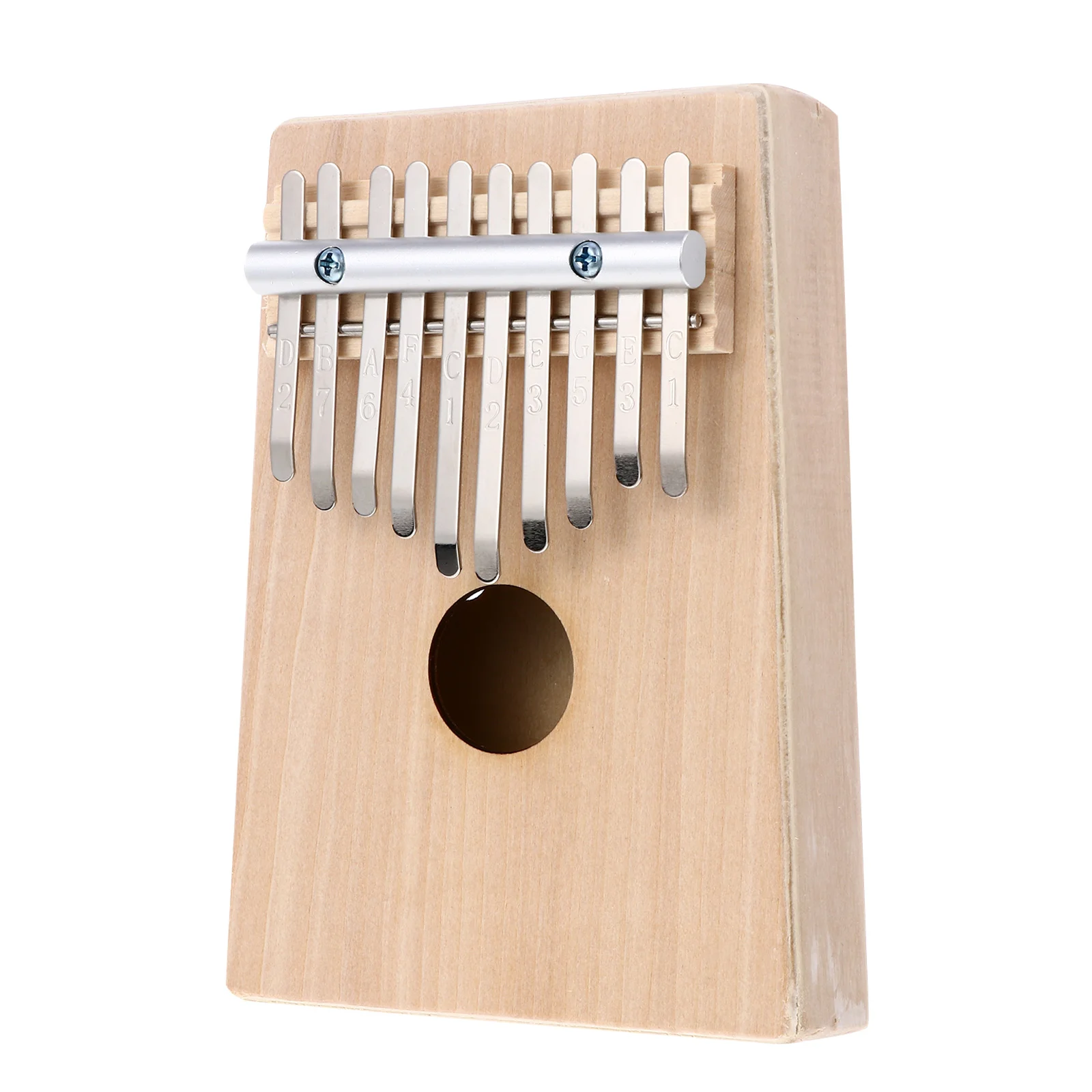 Thumb Piano 10 Keys Hand Painted Kalimba Sturdy Fresh Sound Unique Appearance Kids Gift Musical Instrument