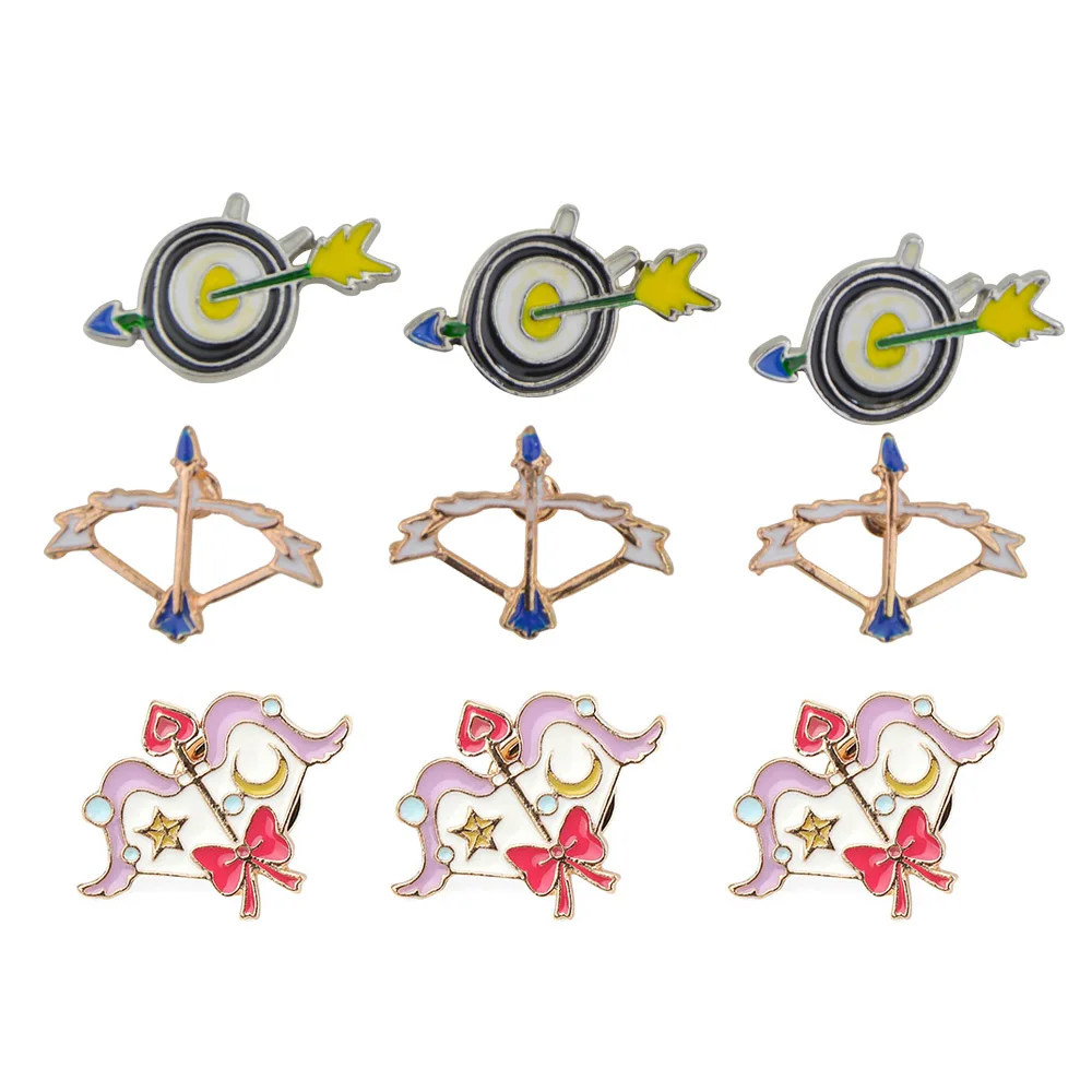 X4 broches épingles couleur Cuivre