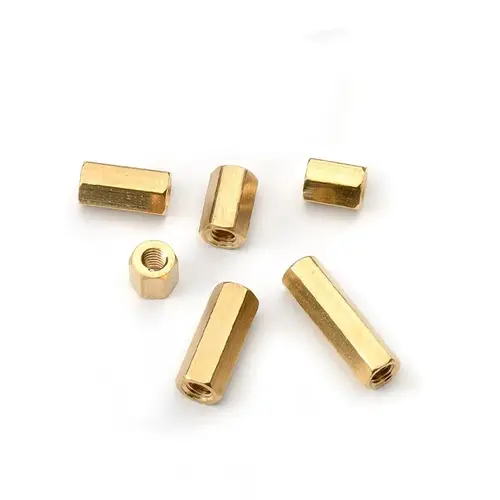 5-50pcs M2 M2.5 M3 M4 M5 M6 Double Pass Hex Brass Female Standoff Pillar Stud Mount Spacer Hexagon PCB Motherboard Nut Hollow - Image 2