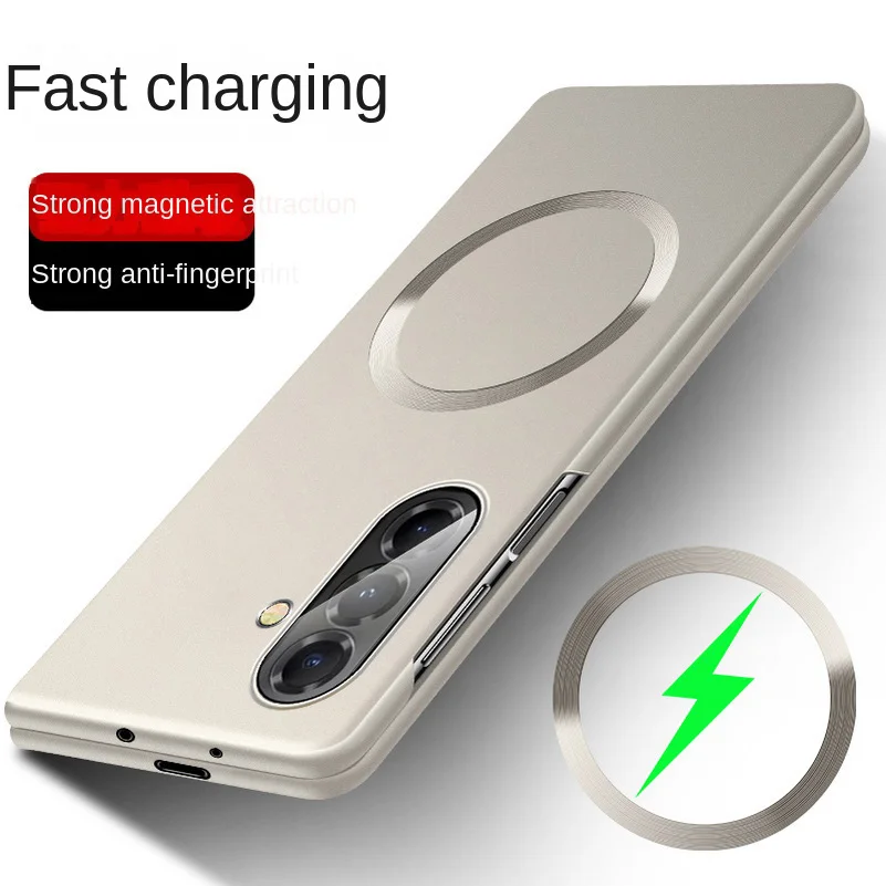 Sleek Magnetic Hard Case with Camera Protection