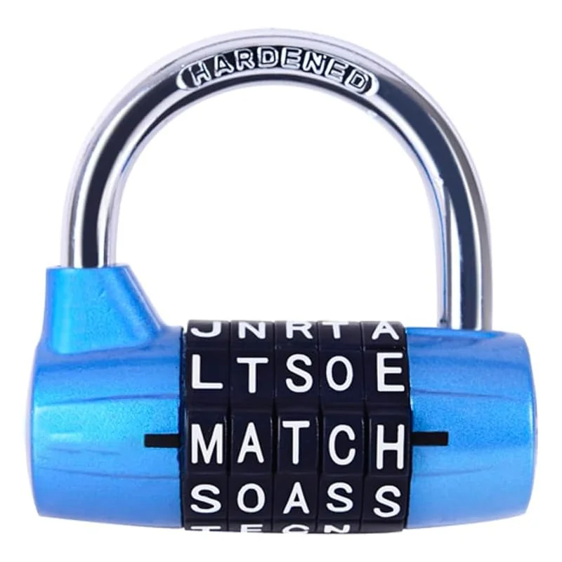 Secure Combination Padlock for Gym, School, Fence, Toolbox, and Storage