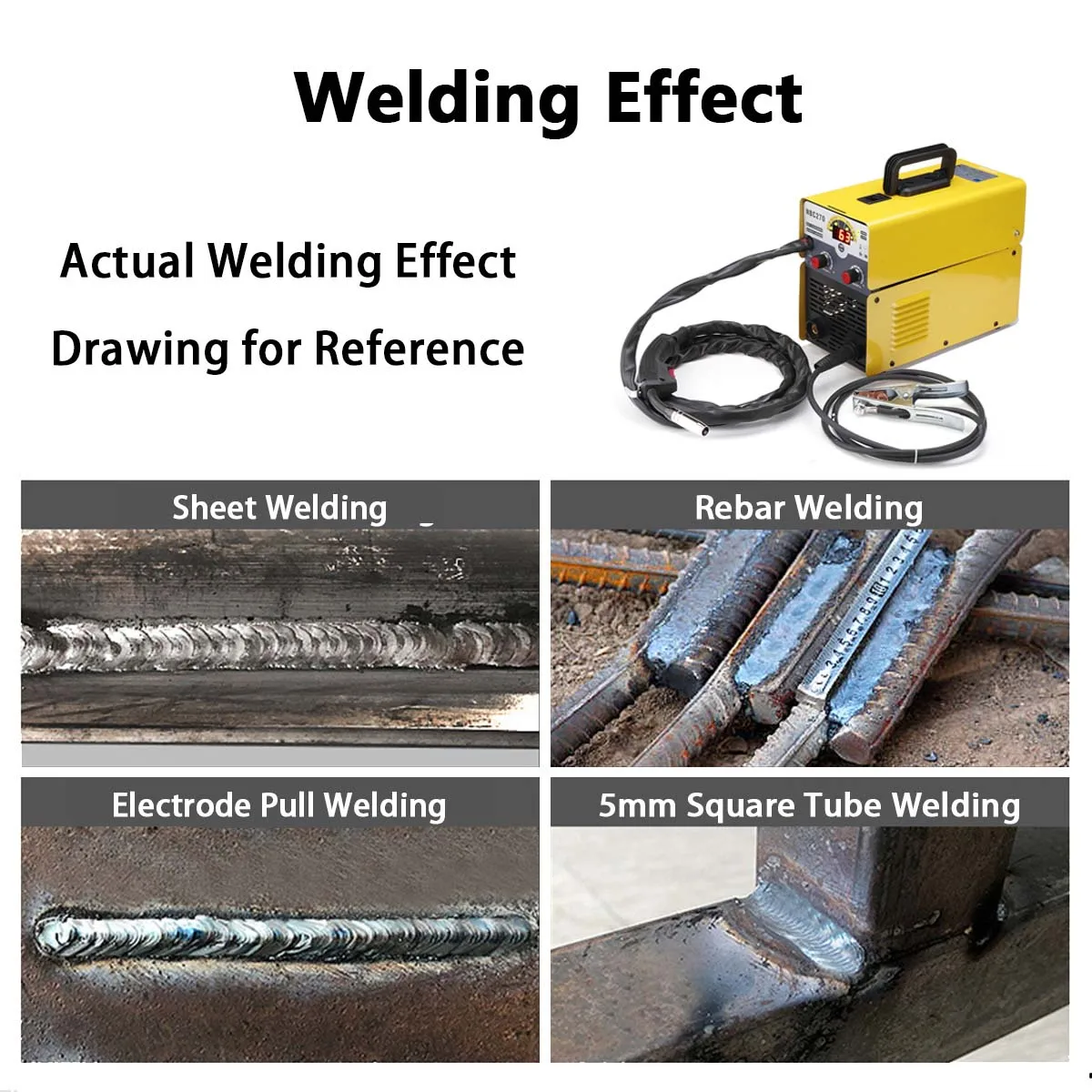 3 in 1 Smart Welding Machine 220V MMA Welder TIG Welding Machine 0.8/1.0 Flux Core Protable Electric MIG ARC TIG