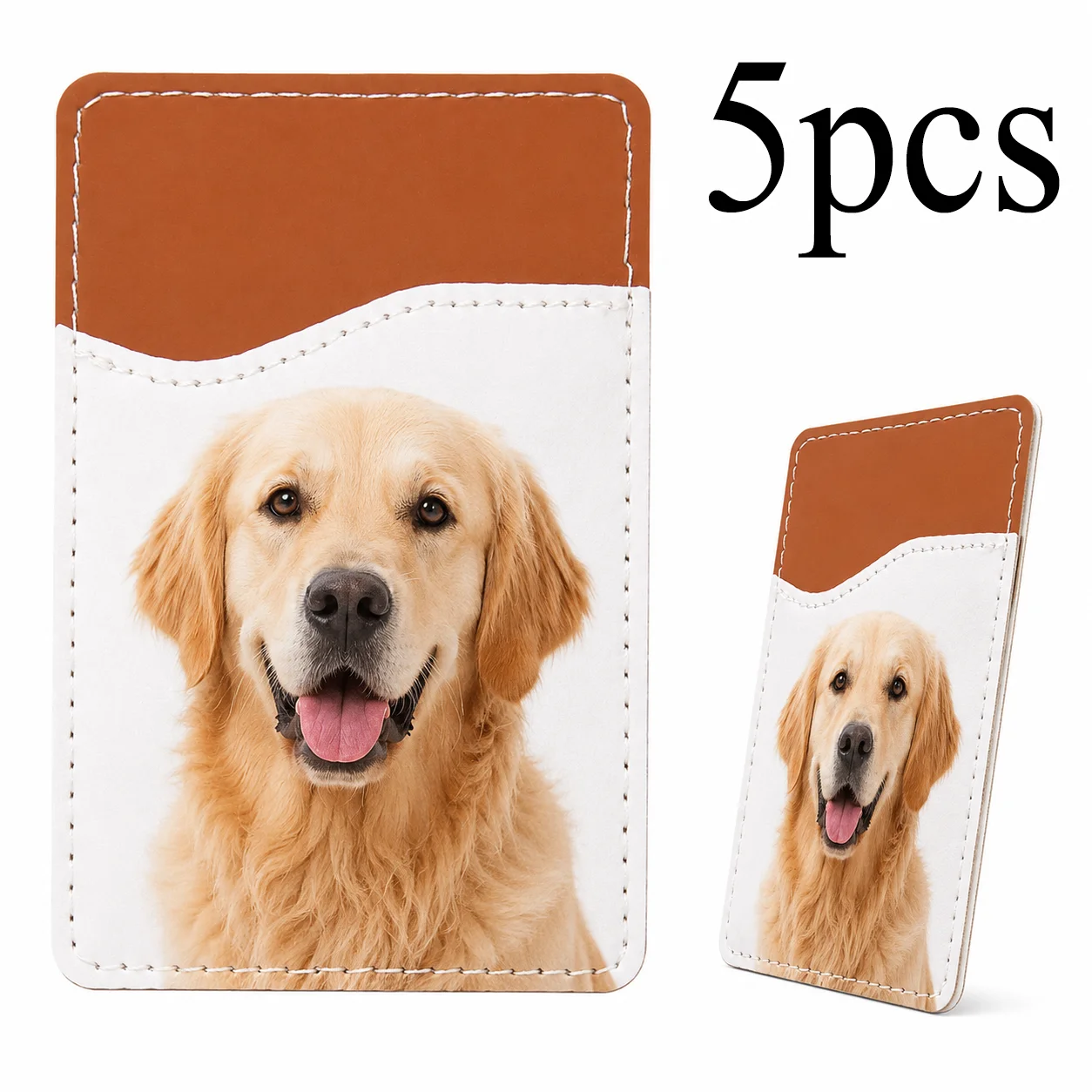 Personalized Photo Card Holder Wallet - Customizable Pocket Gift