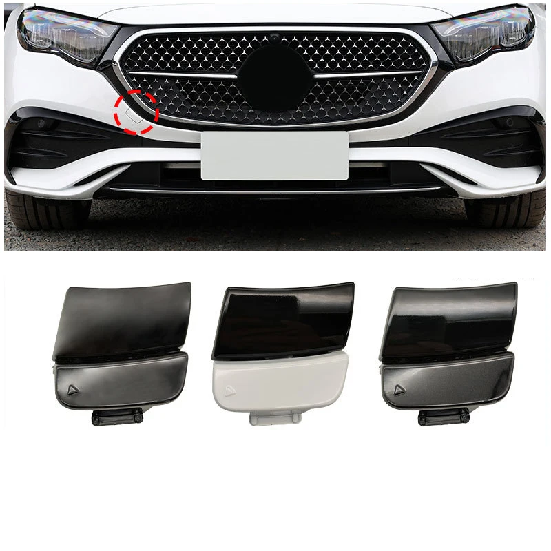 For Mercedes Benz E-Class Front Bumper Towing Hook Hole Cover W214 Front Bumper Towing Car Cover 2148853502 -