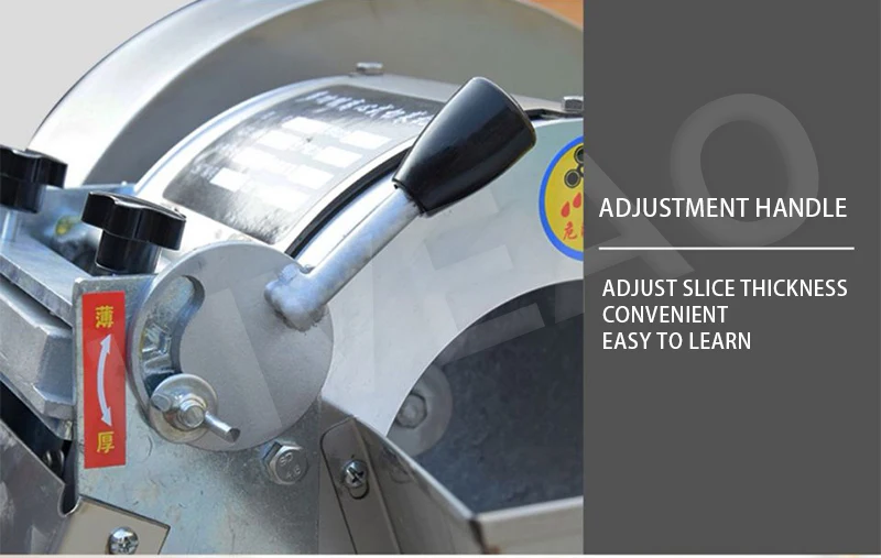 Description Picture 6 of itemCommercial Electric Vegetable Cutter Slicer Automatic Potato Chips Shredding Cutting Dicing Machine