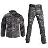 Tactical Uniform for Men Suits Milit Outdoor Camouflage Suit Hiking Shirts Cargo Pants Fish Trainning Paintball Clothes Sets 2