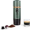 COTGCO Portable Espresso Coffee Machine: 12V Electric Travel Expresso Maker,Self Heating 8 Cups Compatible for Nespresso Capsule 1