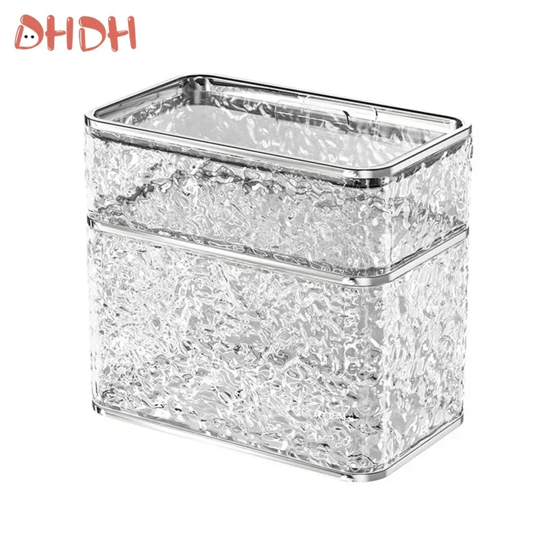 Punch Free Tissue Dispenser Hand Wiping Paper Box Toilet Toilet Paper Box Wall Mounted Household Toilet Paper Drawer 5