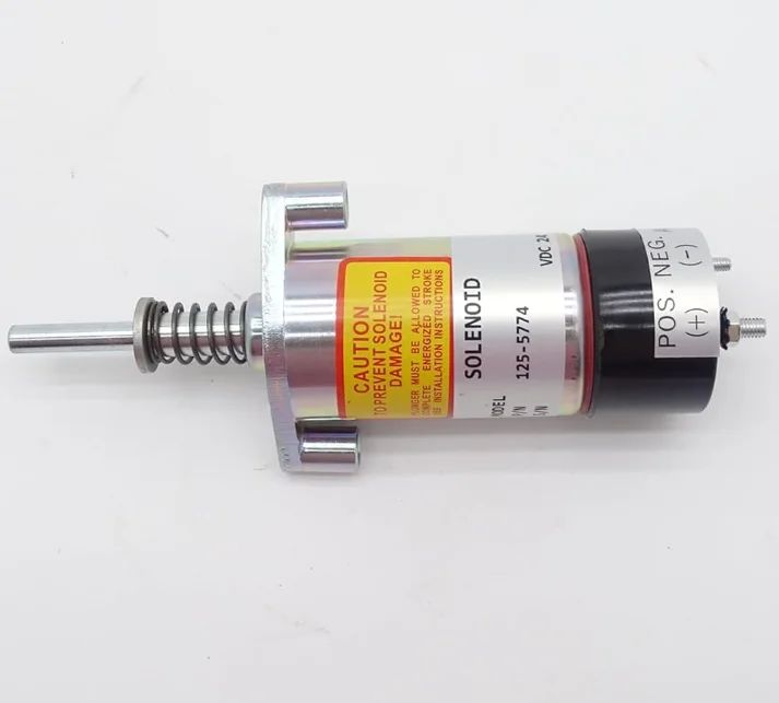 125-5773 Fuel Shut Off Solenoid For CAT Engine 3204 3304 3304B 3306 3306B 3306C 3406C 3406B 3306B