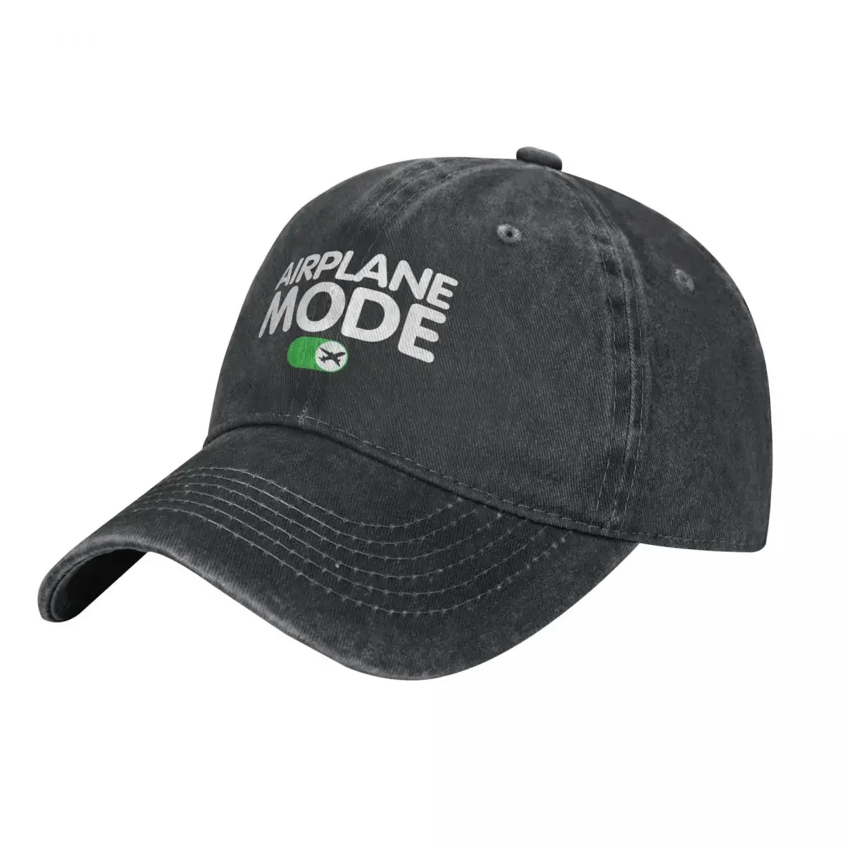 

Airplane Mode On - Funny Aviation Cowboy Hat Designer Hat Cosplay Hat Man Luxury Rugby Women's Beach Visor Men's