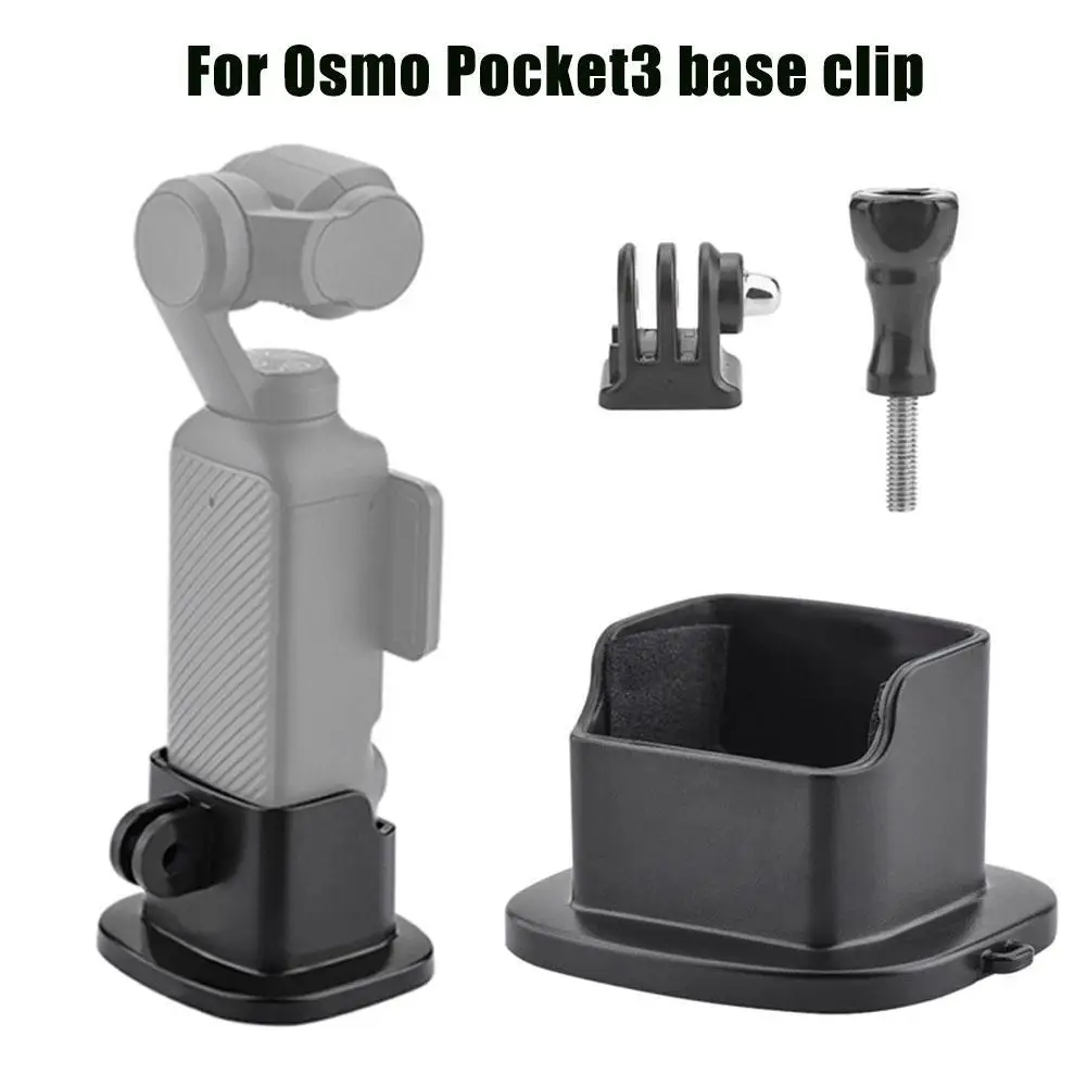 Per Dji Osmo Pocket 3 Adapter Border Clip Base Abs Clip Per Osmo Pocket3 Action Camera Gimbal Accessori