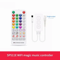 5V 12V 24V LED Strip WIFI Symphony Controller Android IOS APP Magic Home IR Control for WS2812 WS2811 1903 16703 Led strip